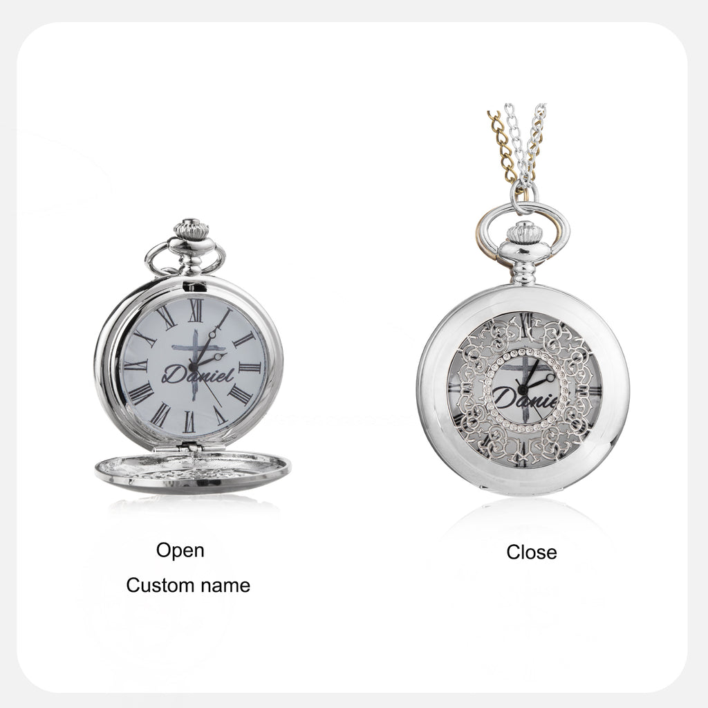 Custom Name Pocket Watch