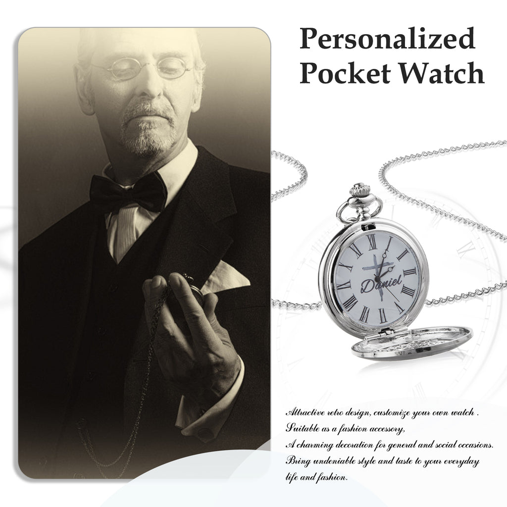 Custom Name Pocket Watch