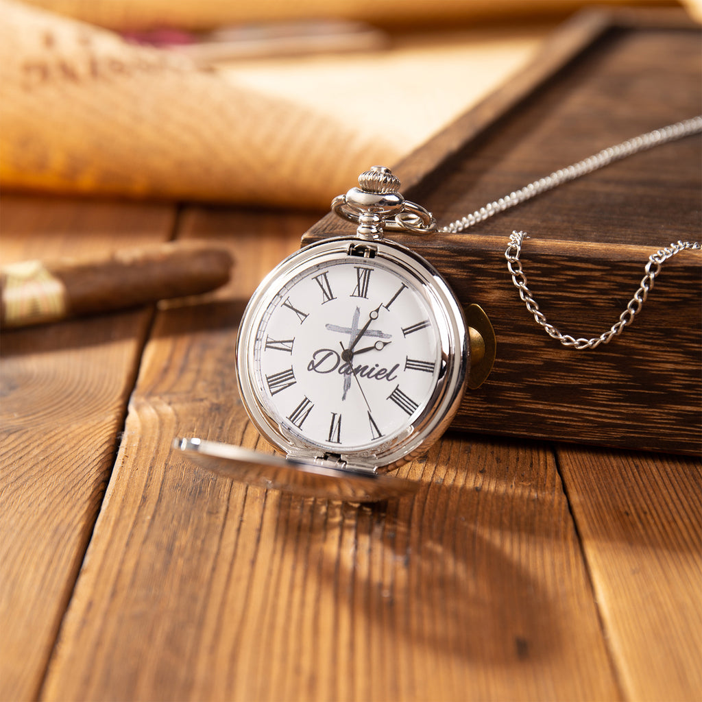 Custom Name Pocket Watch