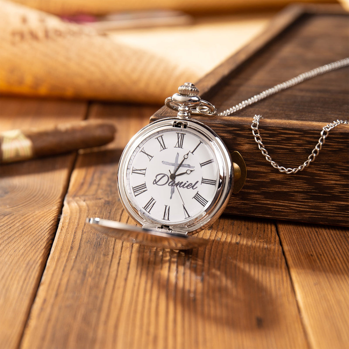 Custom Name Pocket Watch