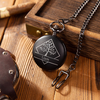 Custom Name Pocket Watch