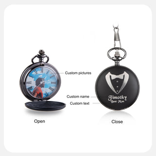 Custom Photo Pocket Watch