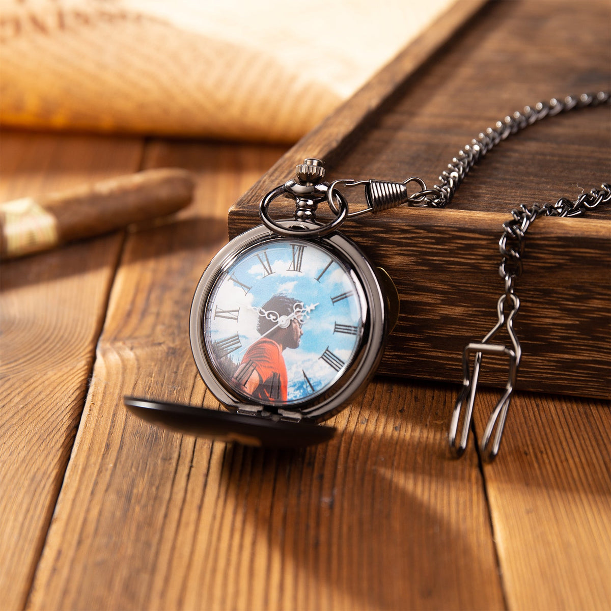 Custom Photo Pocket Watch