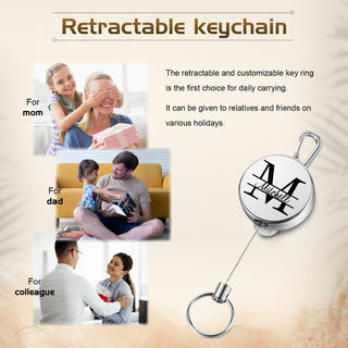 Custom Name Stainless Steel Keychain