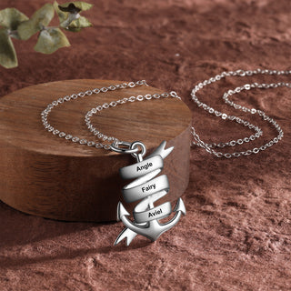 Custom Anchor Necklace