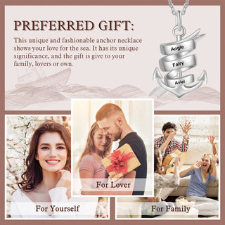 Custom Anchor Necklace