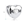 925 Sterling Silver Custom Heart Photo Charm