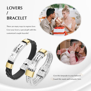 Custom Name Stainless Steel Bracelet