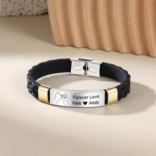 Custom Name Stainless Steel Bracelet