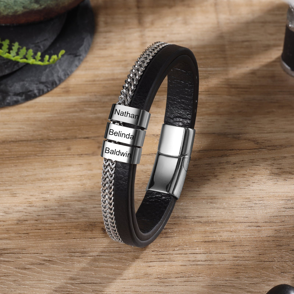 Custom Name Stainless Steel Bracelet
