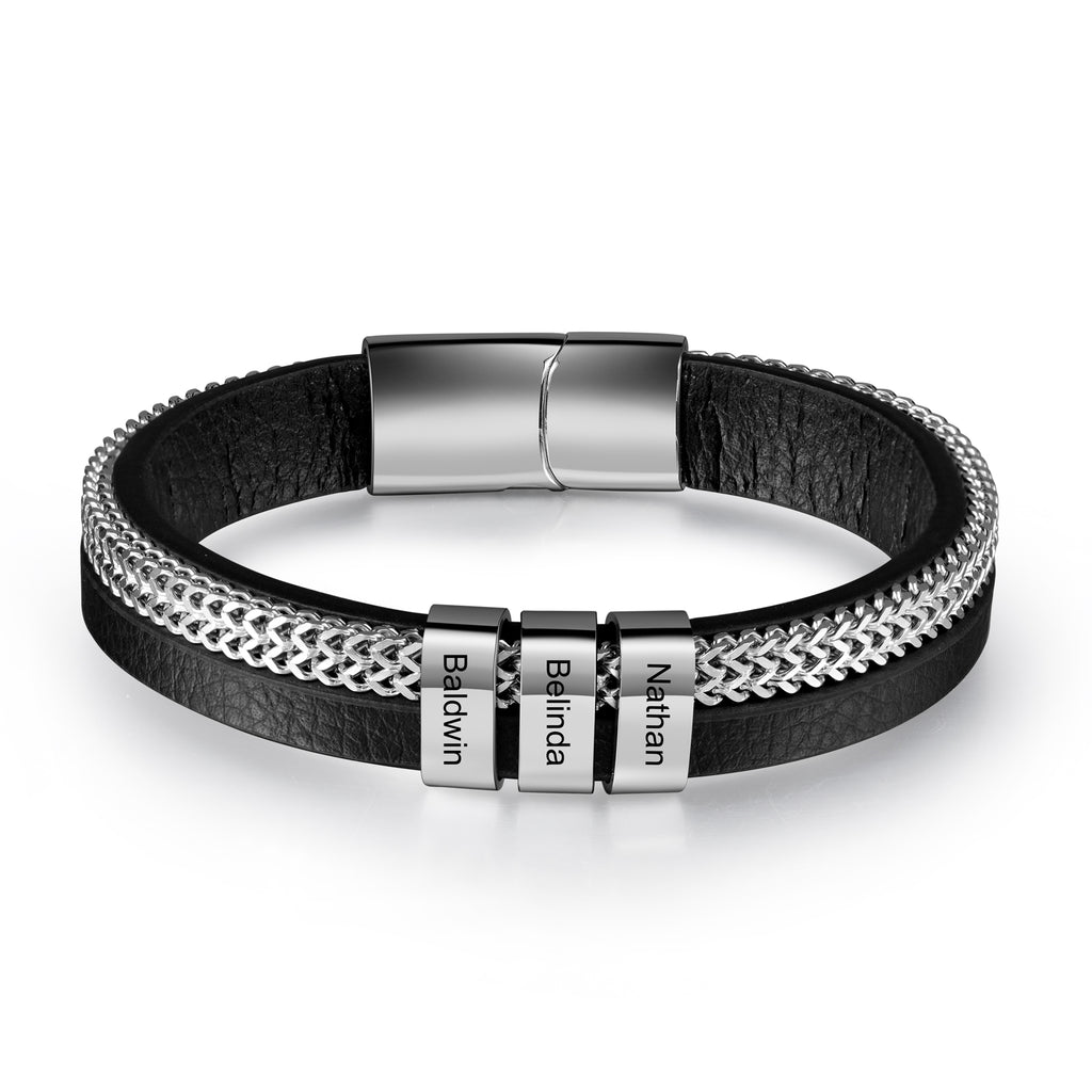 Custom Name Stainless Steel Bracelet