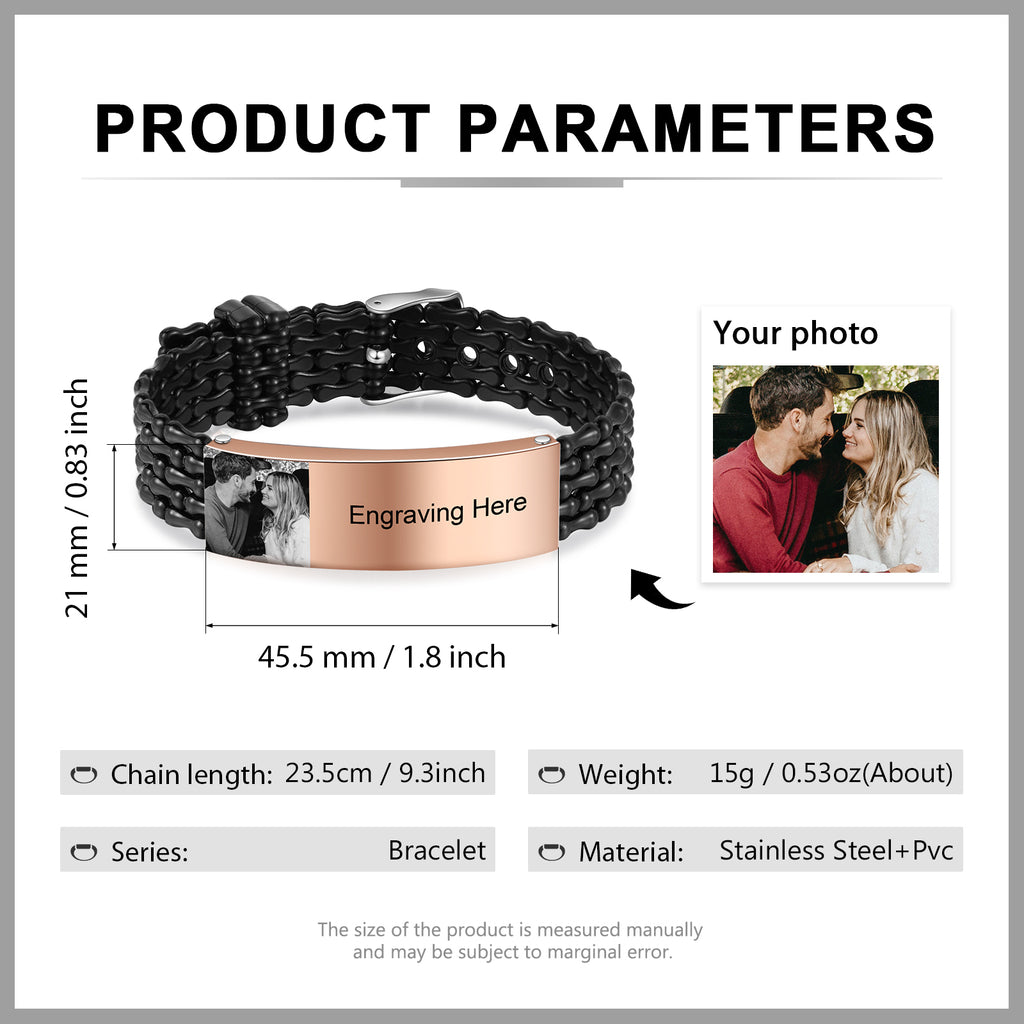Custom Photo Bracelet