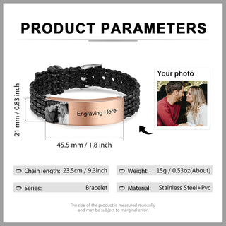 Custom Photo Bracelet