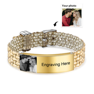 Custom Photo Bracelet