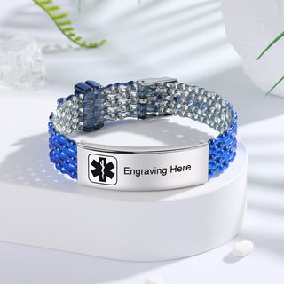 Custom Name Medical Bracelet