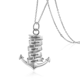 Custom Name Anchorn Necklace