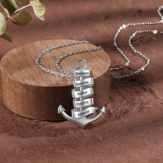 Custom Name Anchorn Necklace