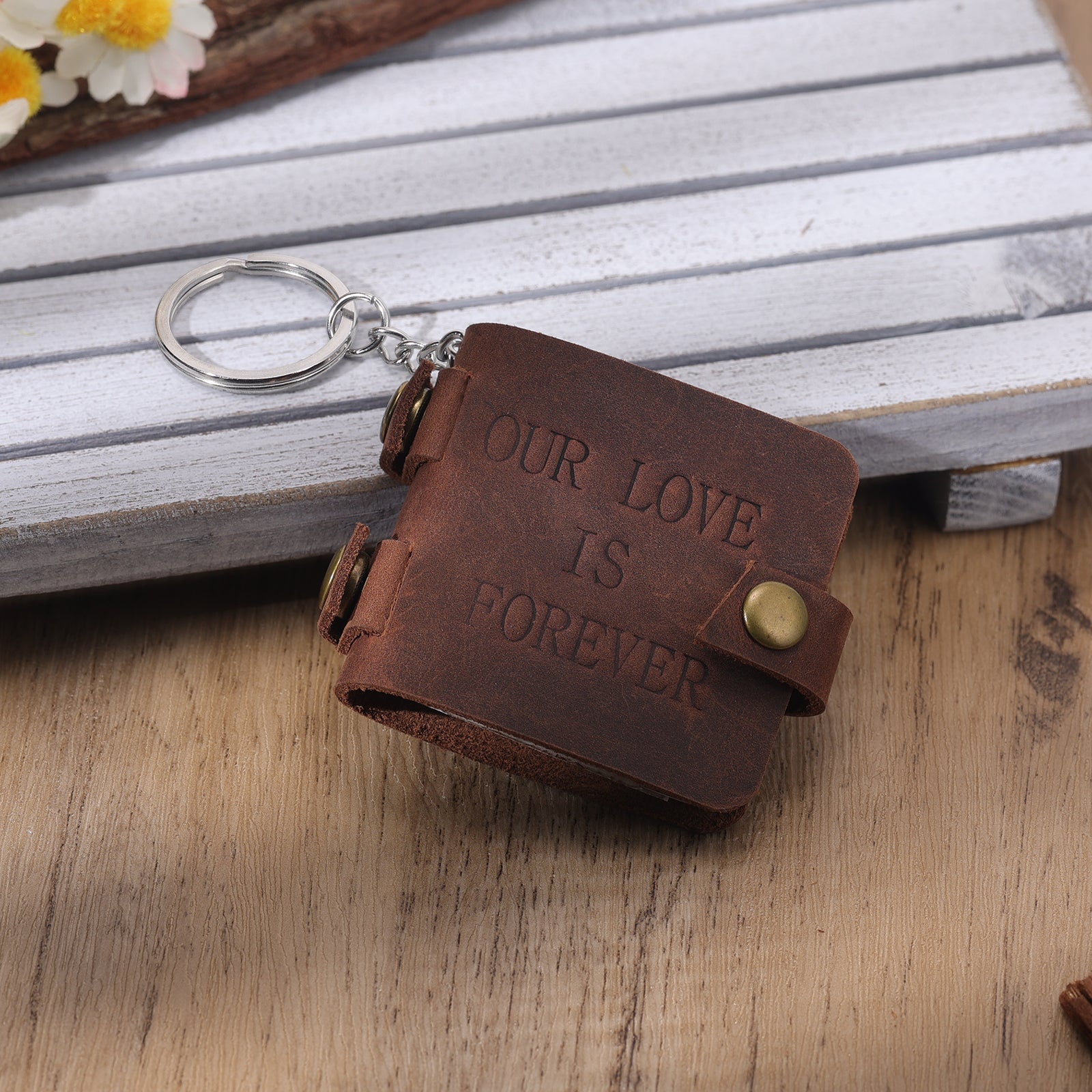 Mini Photo Album Keychain