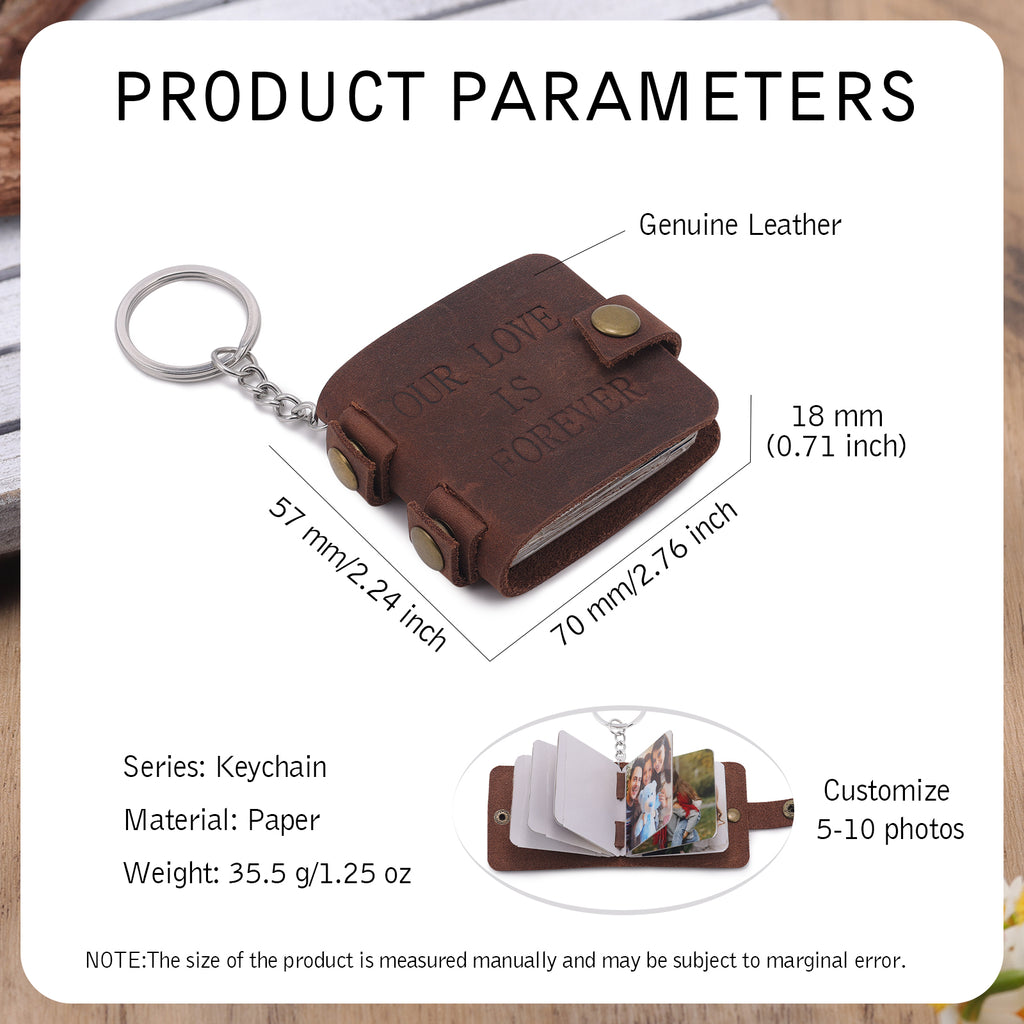 Mini Photo Album Keychain