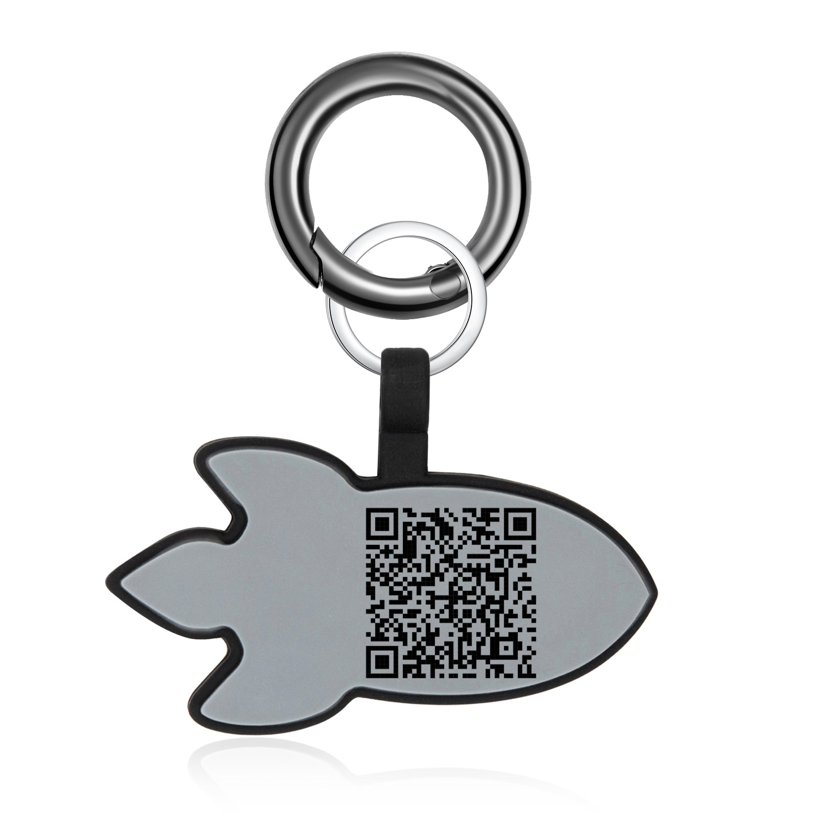 Personalized Rocket Dog Tag