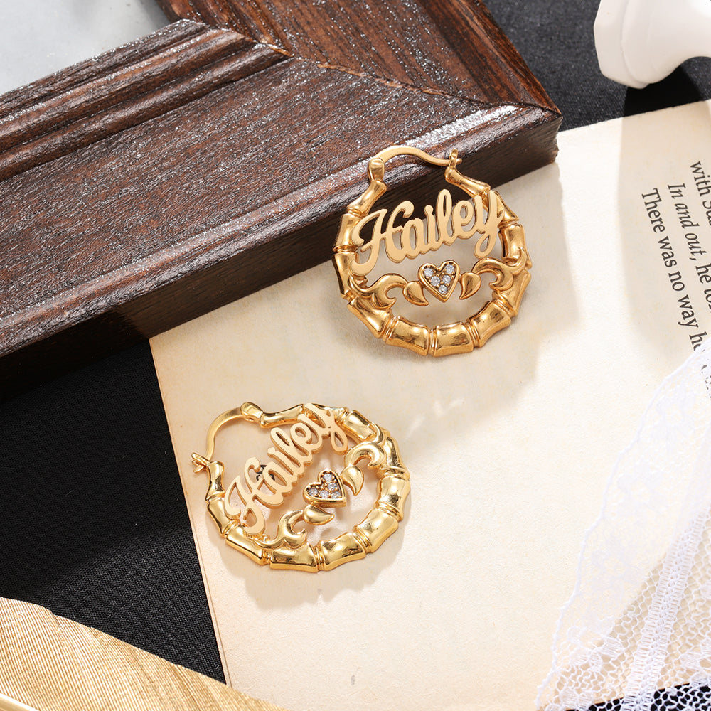 Custom Name Earrings
