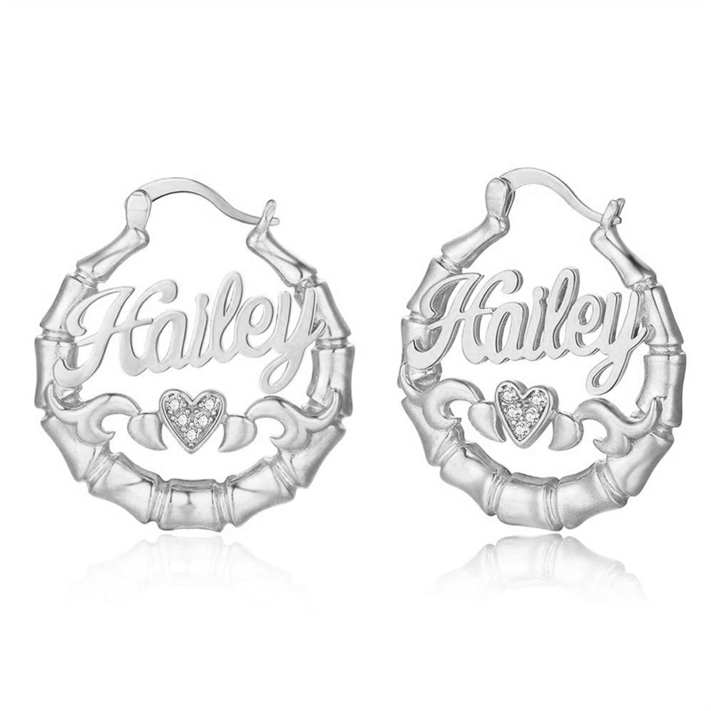 Custom Name Earrings