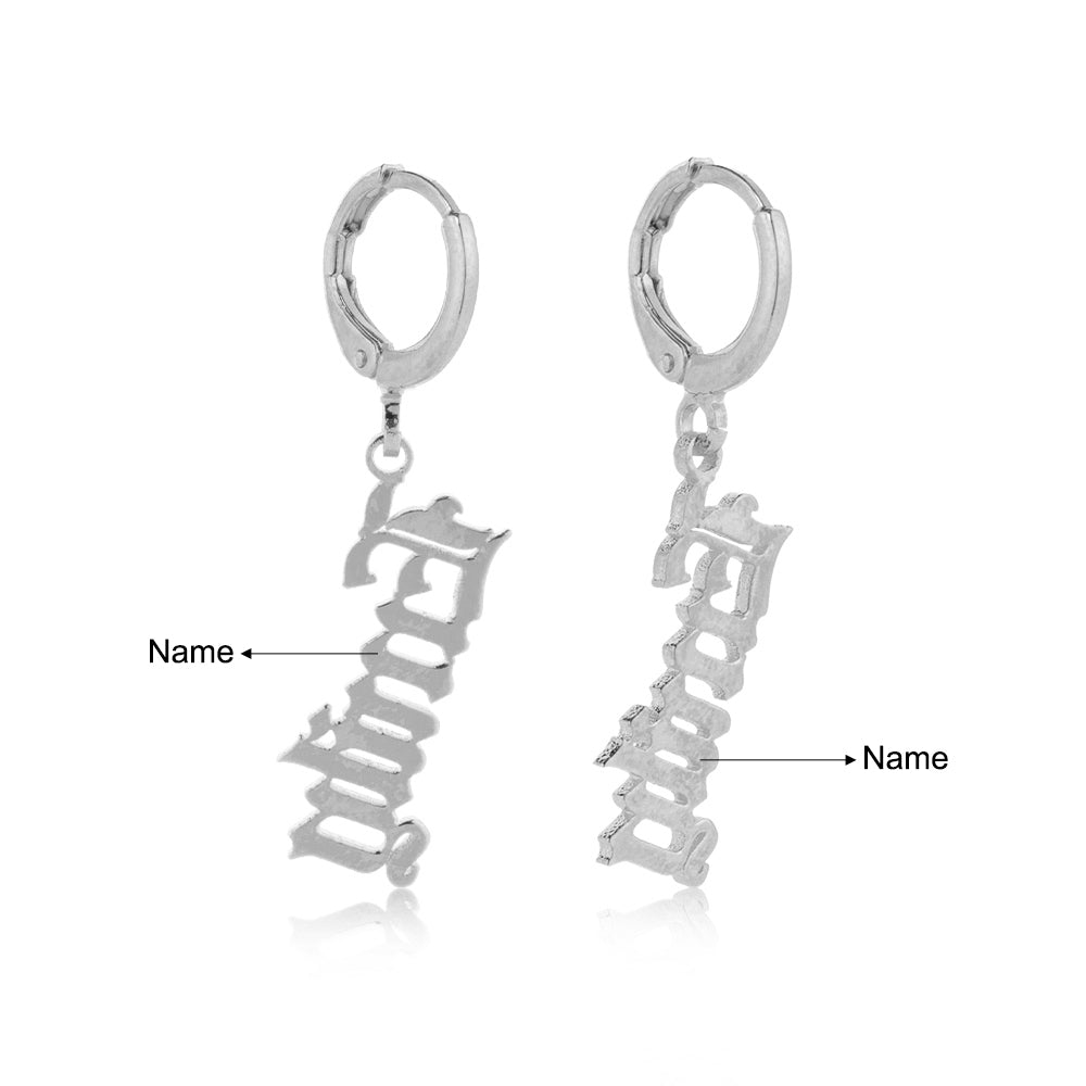 Personalized Name Earrings