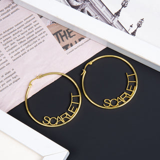 Custom Name Earring