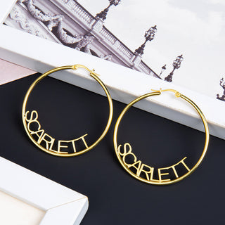 Custom Name Earring