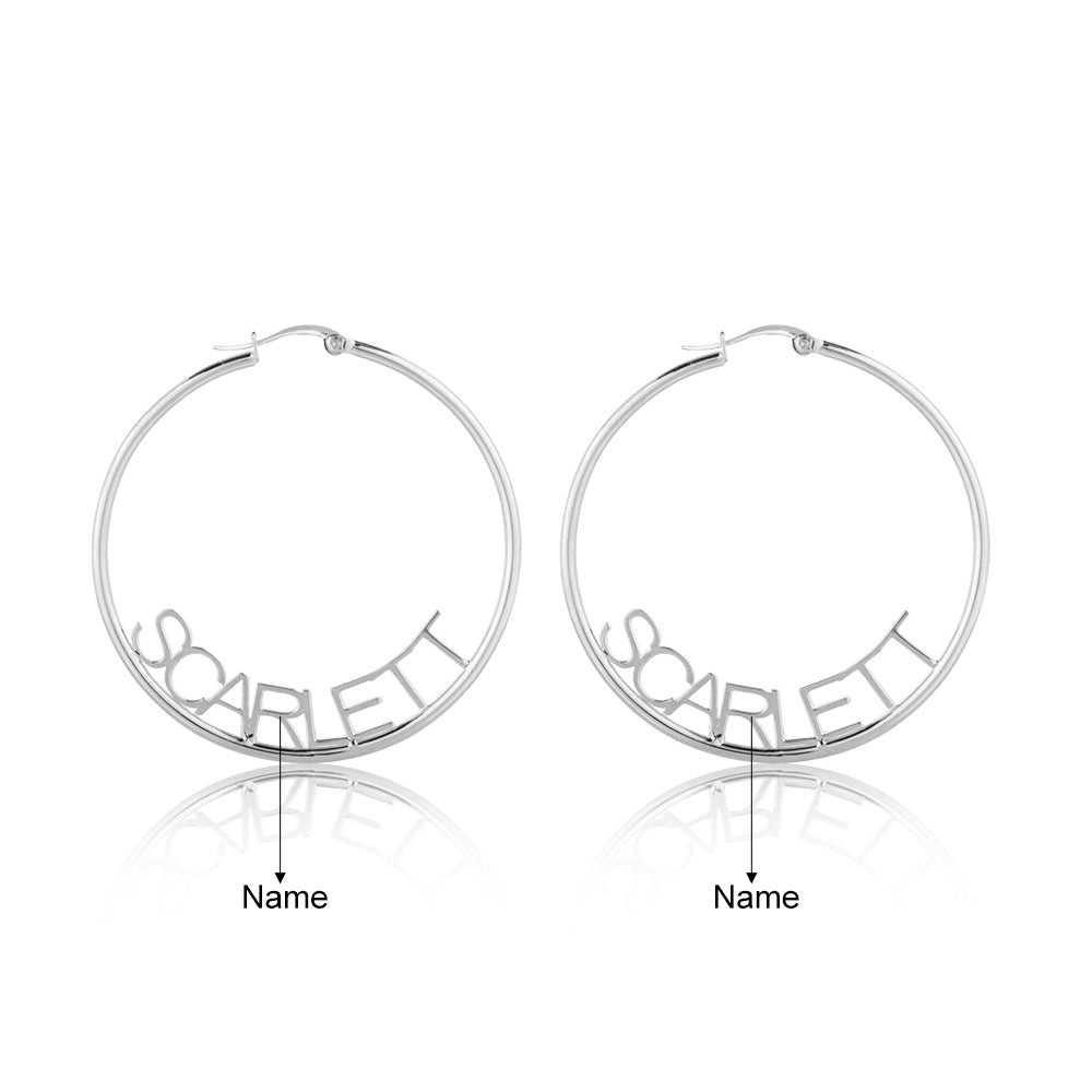 Custom Name Earring