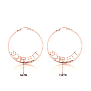 Custom Name Earring