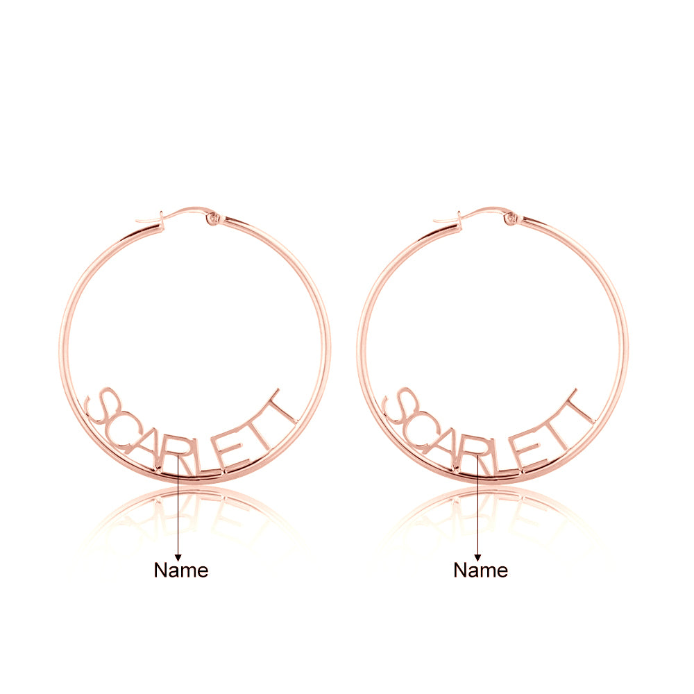 Custom Name Earring