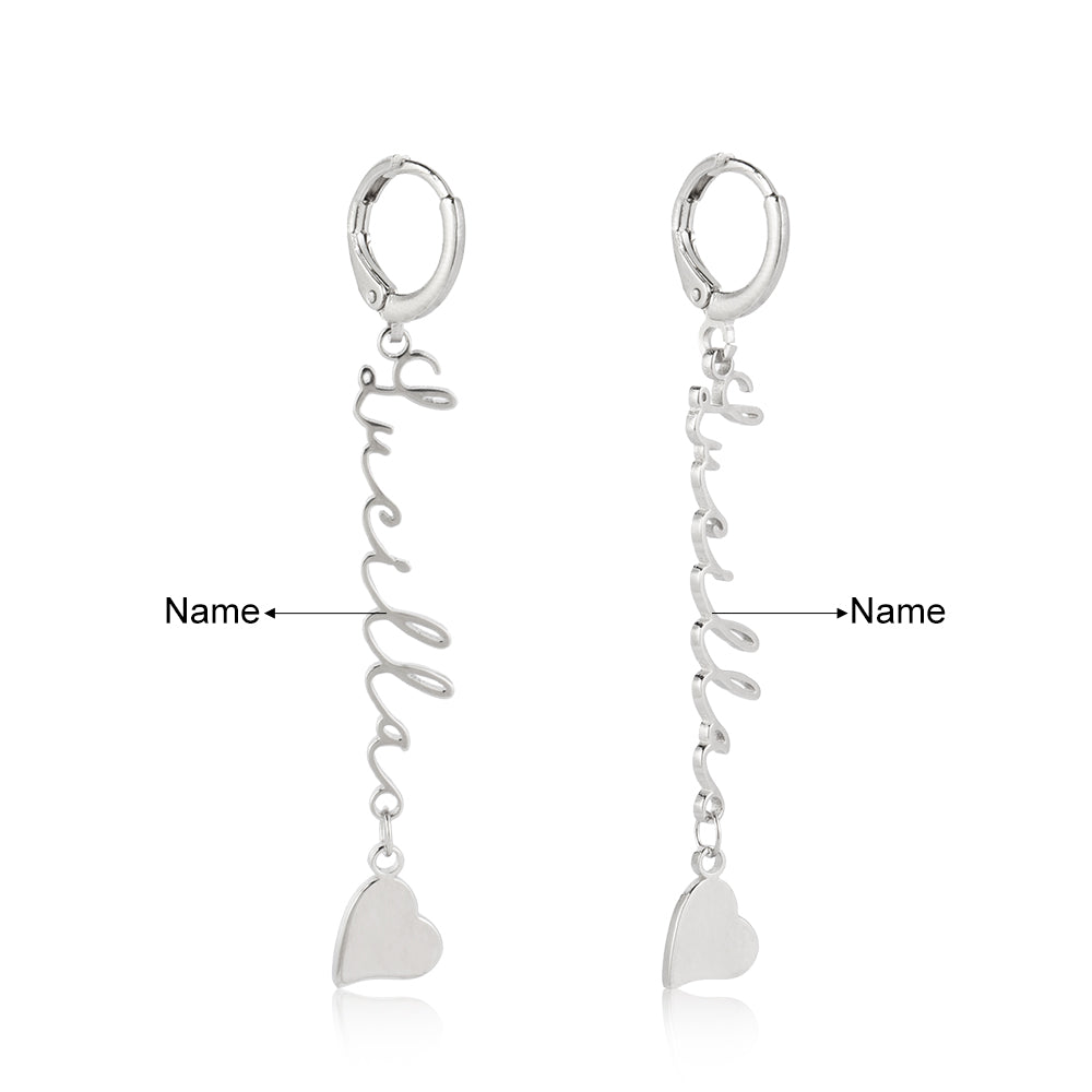 Custom Name Earrings