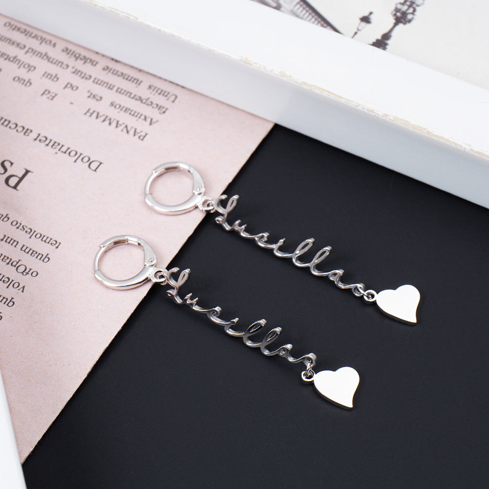 Custom Name Earrings