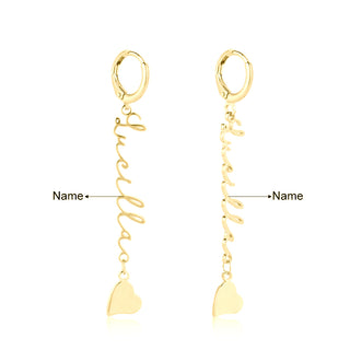 Custom Name Earrings