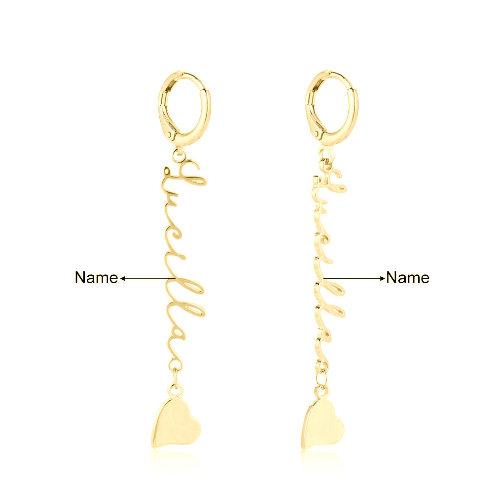 Custom Name Earrings
