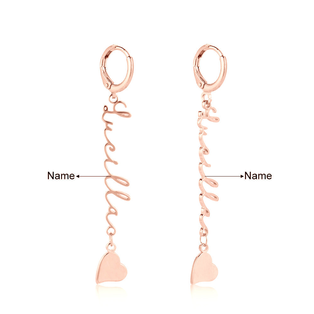 Custom Name Earrings