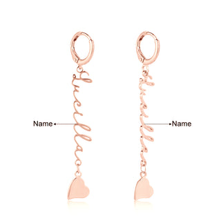 Custom Name Earrings