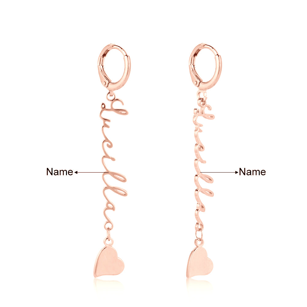 Custom Name Earrings