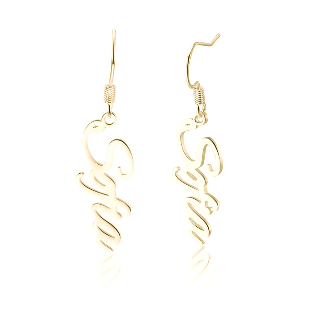 Personalized Name Earrings