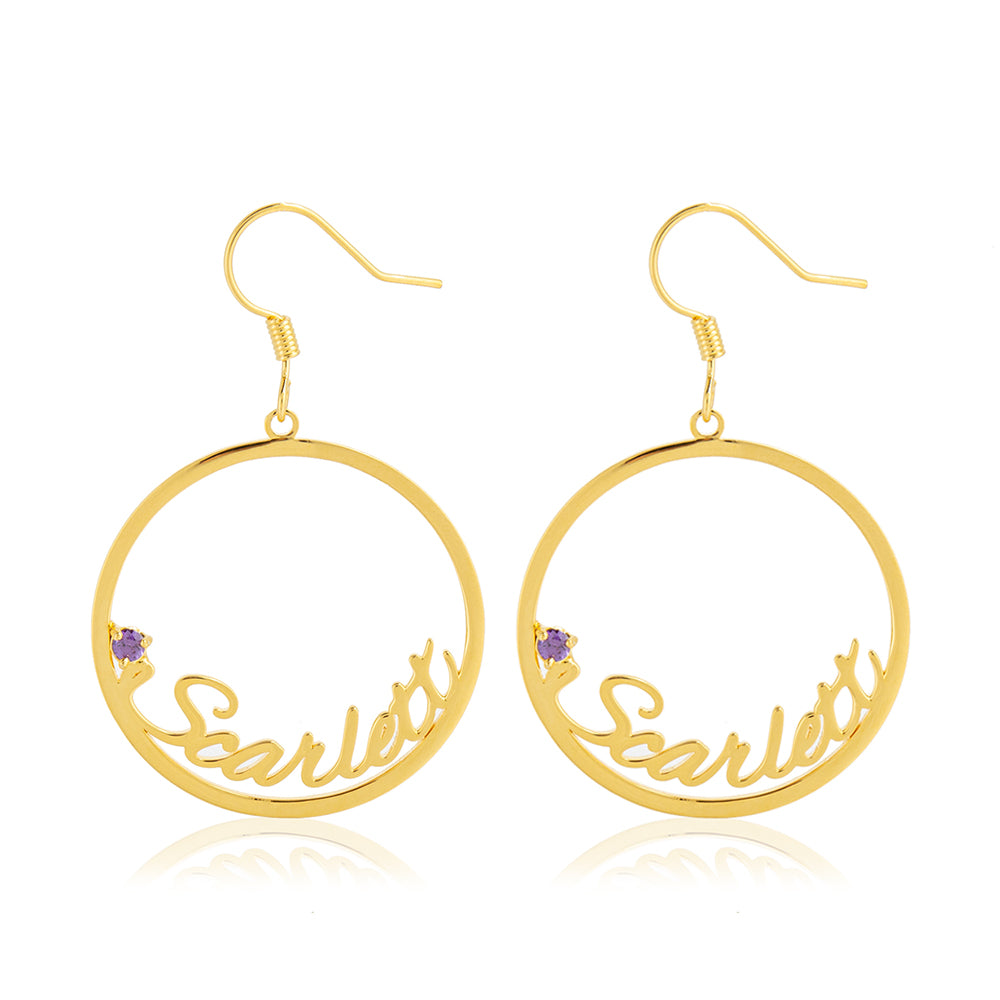 Custom Name Earrings
