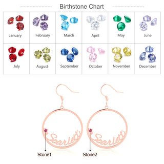 Custom Name Earrings