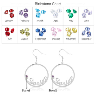 Custom Name Earrings