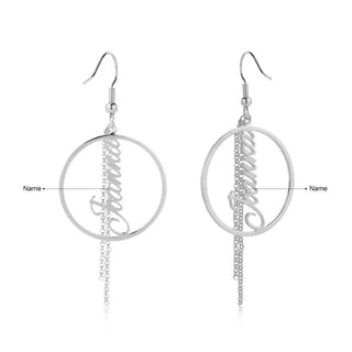 Custom Name Earring