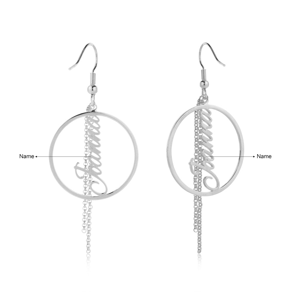Custom Name Earring