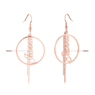 Custom Name Earring