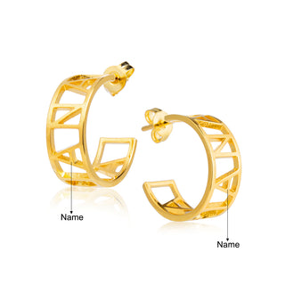 Personalized Name Earrings
