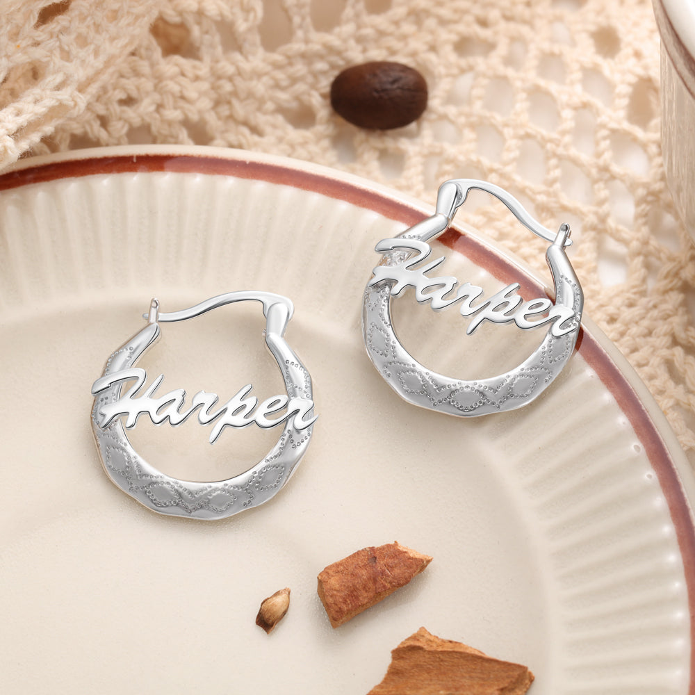 Custom Name Earrings