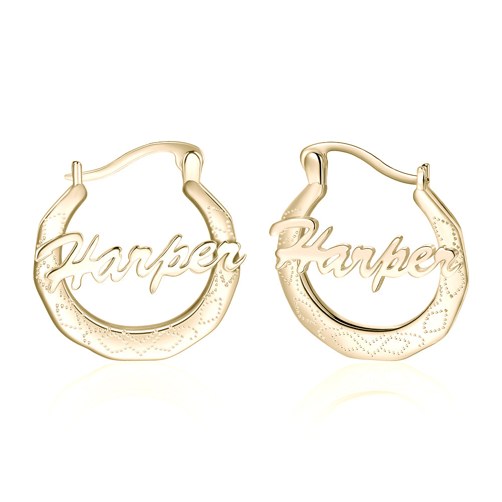 Custom Name Earrings