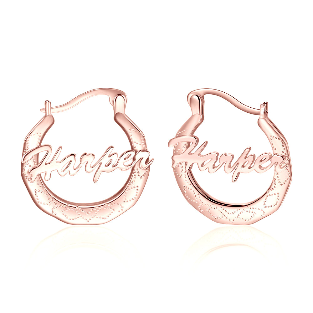 Custom Name Earrings
